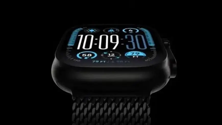 لا توجد ساعة Apple Watch Ultra series 3.. فقط لون وحزام جديد