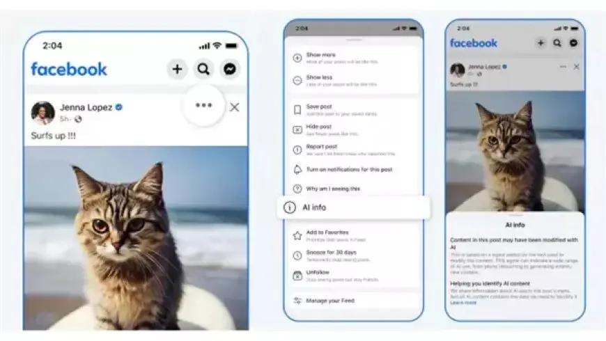ميتا تخفي علامات التحذير للصور المعدلة بالذكاء الاصطناعي
