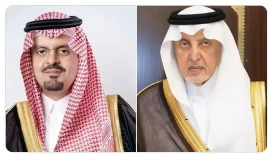 أمير مكة ونائبه يقدمان التعازي لأسرتَي الشهيدين بحريق سوق جدة الدولي