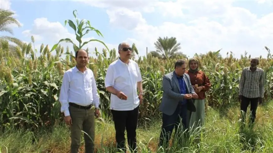 رئيس قطاع الإرشاد الزراعي يتفقد مجمعات الخدمات الزراعية ضمن مبادرة “حياة كريمة” بالفيوم