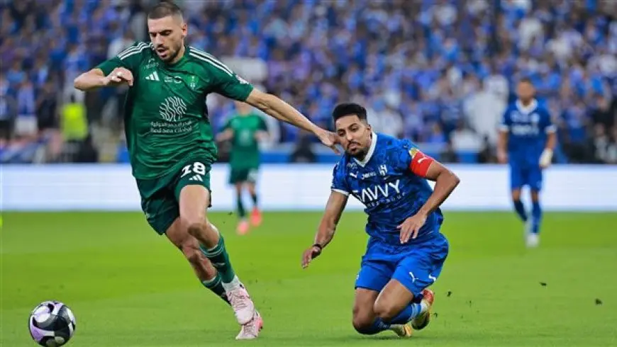 الشوط الأول.. الأهلي يتقدم على الهلال بهدف جابرييل فيجا