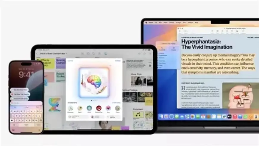 وصول أولى ميزات Apple Intelligence في 28 أكتوبر