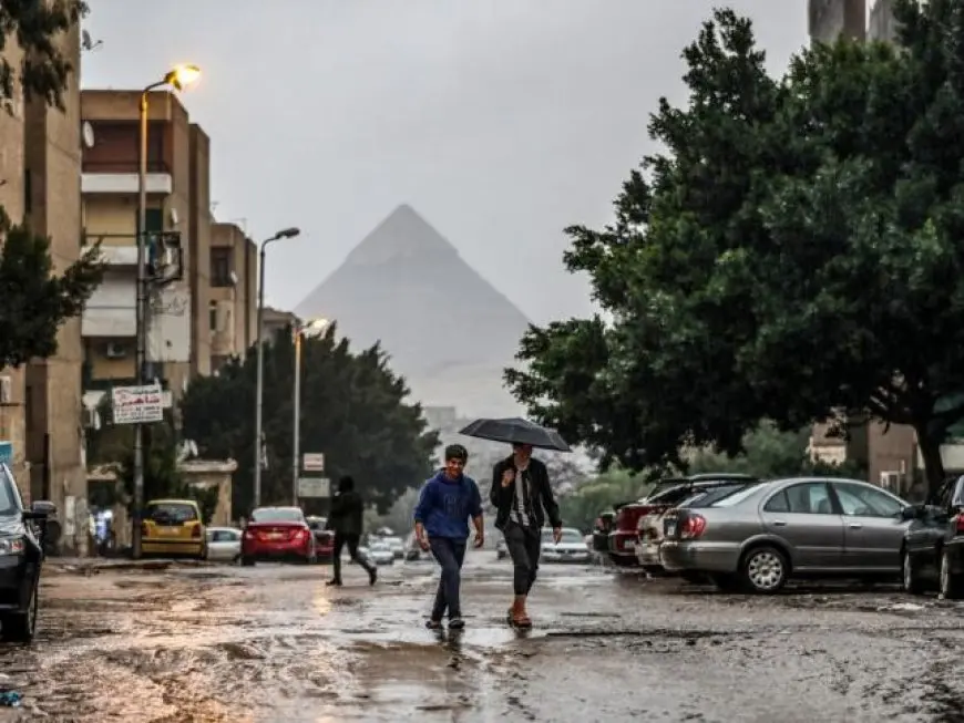 الأرصاد عن طقس الغد: جو بارد مع سقوط أمطار رعدية وشبورة