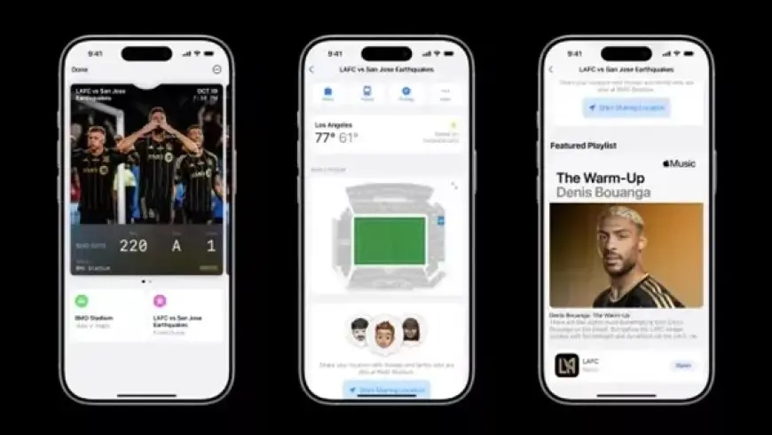 Ticketmaster أول شركة تستخدم تذاكر Apple Wallet المحدثة