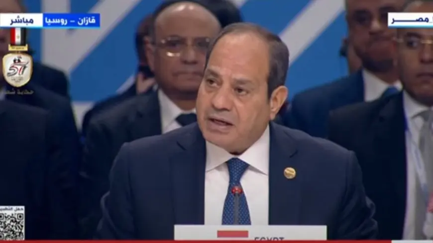 الرئيس السيسي: النظام الدولي عجز عن التعامل بإنصاف مع الصراعات حول العالم