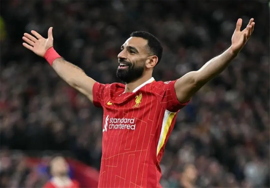 هدف محمد صلاح في مباراة ليفربول ضد برايتون