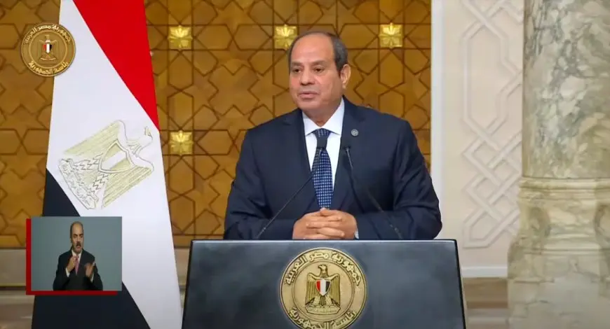 الرئيس السيسي: مصر ملتزمة بشكل كامل بتقديم العون للأشقاء فى لبنان