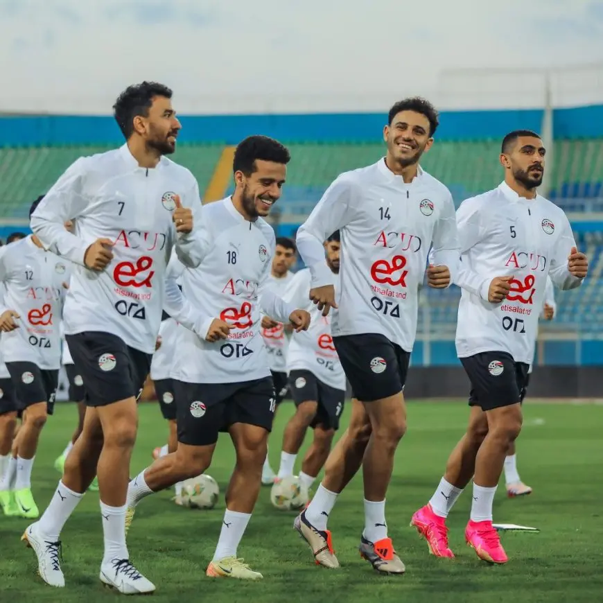 منتخب مصر يخوض أولى تدريباته باستاد الدفاع الجوى.. وتغيير موعد مباراة بوتسوانا 