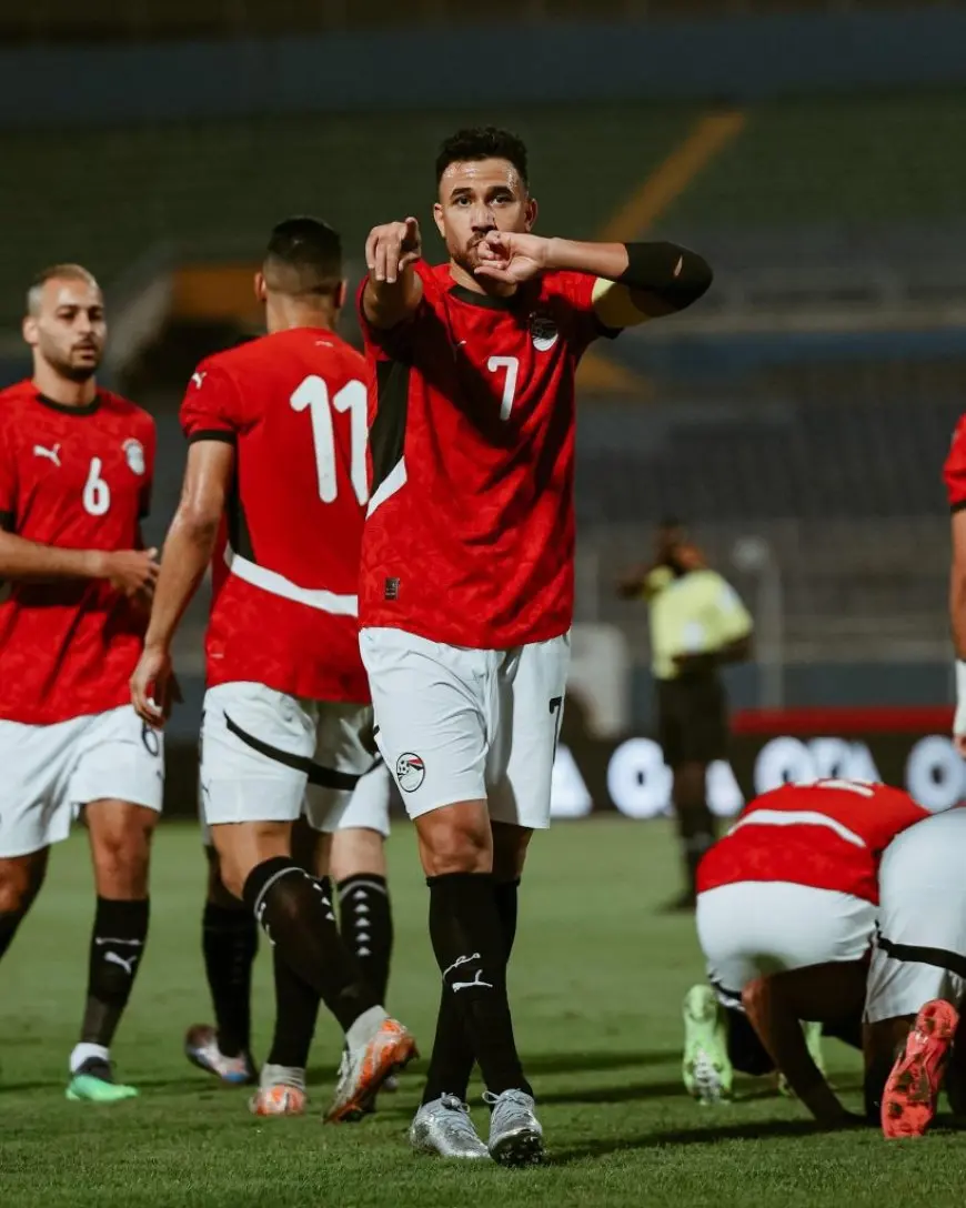 الشوط الأول بين مصر وبوتسوانا ينتهي بالتعادل الإيجابي في تصفيات كأس أمم أفريقيا