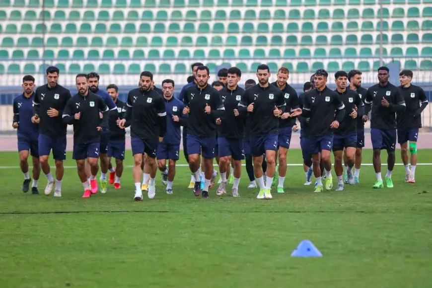 المصري يؤدي مرانه الأساسي استعدادا لملاقاة الزمالك بالكونفيدرالية