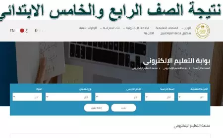 النتيجه بالرقم القومي.. نتيجة الصف الرابع والخامس الابتدائي 2025 الفصل الأول بسهولة عبر موقع بوابة التعليم الأساسي