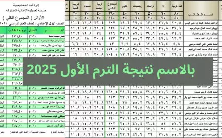 محافظة الجيزة .. رابط استخراج نتيجة الصف الثالث الاعدادي برقم الجلوس 2025