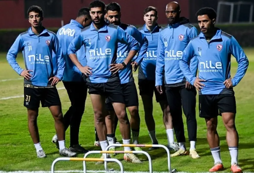 تدريبات تأهيلية في الزمالك استعدادًا لأبو قير للأسمدة