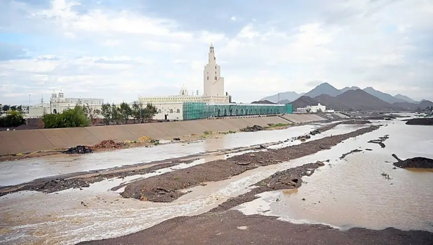 المدينة المنورة تسجّل أعلى كمية بـ (49.2) ملم