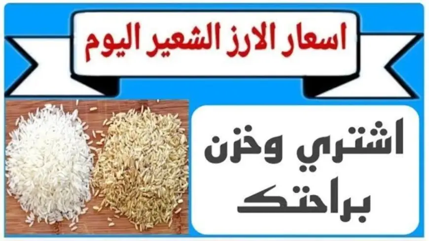 اشتري قبل رمضان.. سعر طن الأرز الشعير اليوم الجمعة 10 يناير 2025