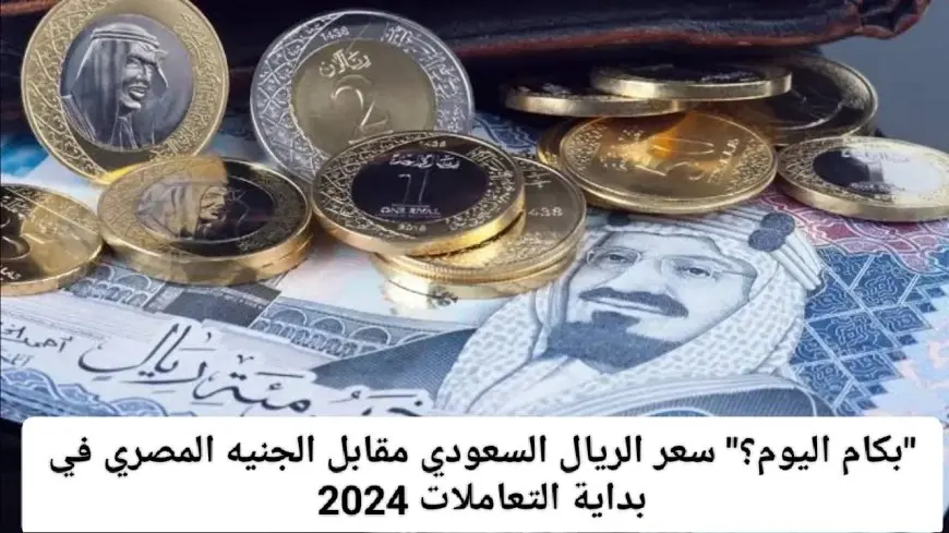 سعر الريال السعودي اليوم مقابل الجنيه المصري الخميس 9 يناير 2025 اخر تحديث صادر عن البنوك