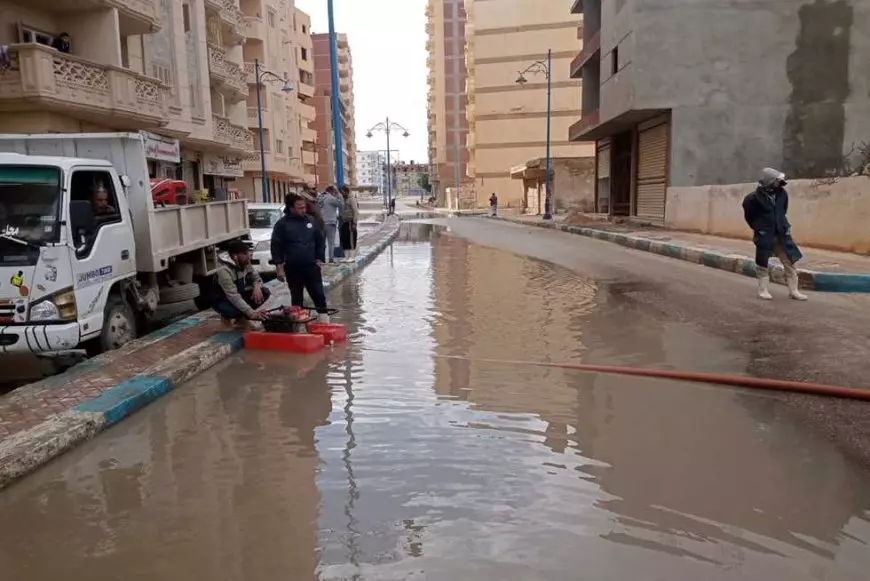 نوة الفيضة الكبرى.. ظاهرة جوية شديدة تضرب الإسكندرية