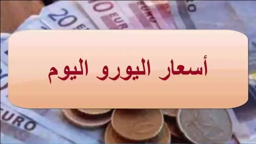 سعر اليورو اليوم فى مصر بيع وشراء بالسوق السوداء والبنوك المصرية اليوم الأحد 19/1/2025 وفقًا لآخر التحديثات