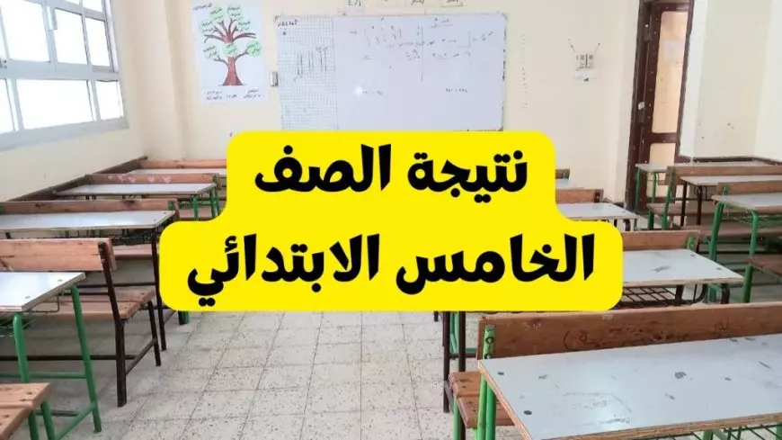 لينك نتيجة الصف الخامس الابتدائي برقم الجلوس 2025 عبر بوابة التعليم الاساسي eduserv.cairo.gov.eg