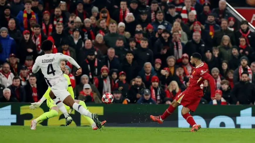 محمد صلاح يفتتح التسجيل لليفربول أمام ليل بدوري أبطال أوروبا