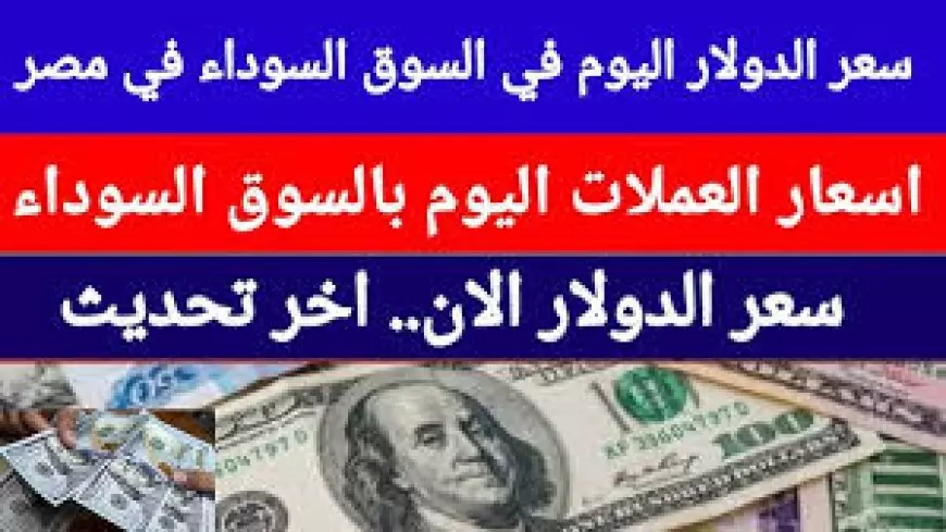 مباشر سعر الدولار اليوم مقابل الجنيه المصري الخميس 30-1-2025 في البنوك والسوق السوداء