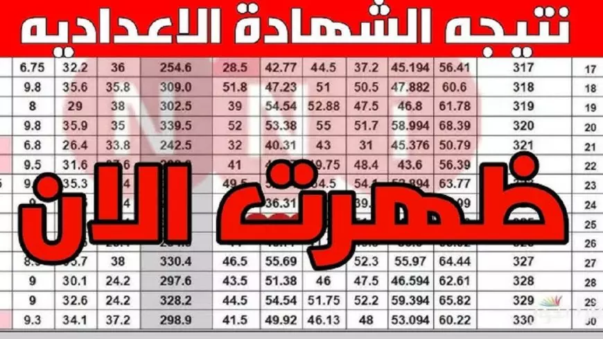 برقم الجلوس حصريا.. نتيجة الشهادة الإعدادية ٢٠٢٥ بالمنوفية والبحيرة بالاسم ورقم الجلوس موقع مديرية التربية والتعليم