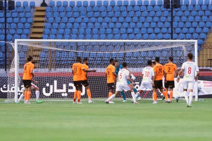 بالنيران الصديقة.. الزمالك يتقدم أمام فاركو بالهدف الأول