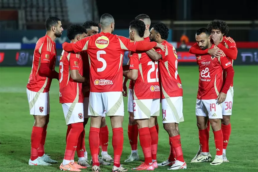 شوط أول سلبي بين الأهلي وغزل المحلة بالدوري المصري