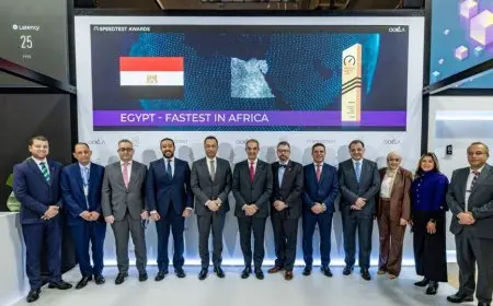 مصر تحافظ على الصدارة وتفوز بجائزة أسرع إنترنت ثابت على مستوى أفريقيا