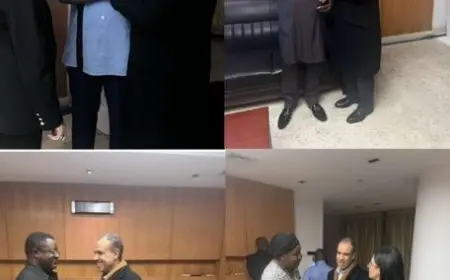 وزير الخارجية يلتقي بمجموعة من الوزراء الكونجوليين خلال زيارته إلى برازافيل