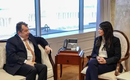 رانيا المشاط تبحث مع سفير أرمينيا تعزيز العلاقات الثنائية بين البلدين واستعدادات انعقاد اللجنة المشتركة