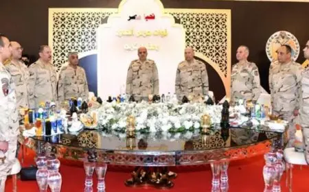 رئيس الأركان: توفير كل سبل الدعم للوحدات والتشكيلات للارتقاء بمستوى الكفاءة القتالية لأفراد القوات المسلحة