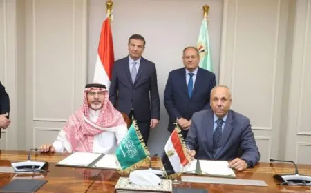 توقيع اتفاق مصري سعودي لإنتاج المحسنات والمخصبات الزراعية في النوبارية