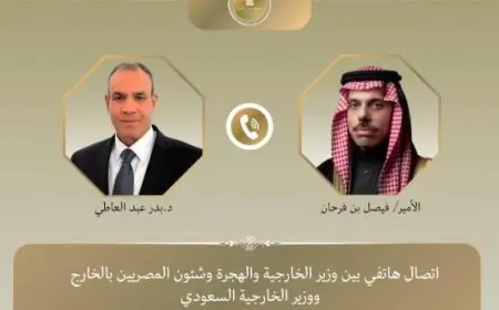 وزيرا خارجية مصر والسعودية يبحثان التطورات في غزة والبحر الأحمر والسودان والقرن الأفريقي