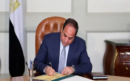 قرار جمهوري بالعفو عن بعض المحكوم عليهم بمناسبة عيد الفطر وذكرى تحرير سيناء