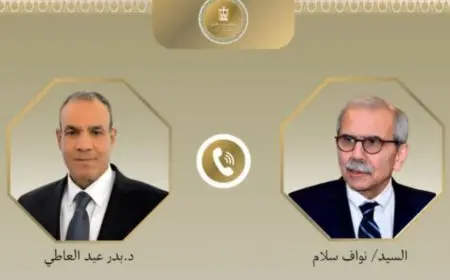 عبدالعاطي يعرب عن قلق مصر إزاء حالة التصعيد الخطيرة التي يشهدها لبنان