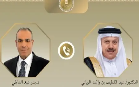وزير الخارجية يبحث مع نظيره البحريني تثبيت وقف إطلاق النار في غزة