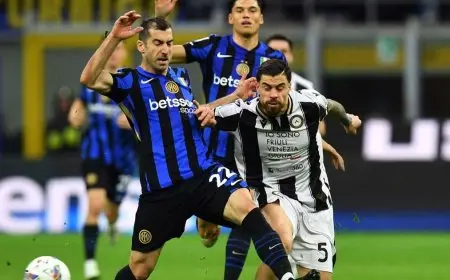 بهدفين مبكرين.. إنتر يحسم مواجهته مع أودينيزي ويعزز تصدره