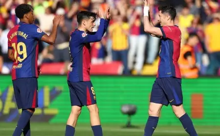 تأثير فليك.. هجوم برشلونة الأكثر شراسة في تاريخ الليغا