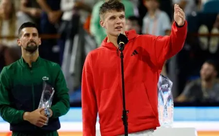 دجوكوفيتش يستسلم أمام “الواعد” مينسيك في نهائي ميامي