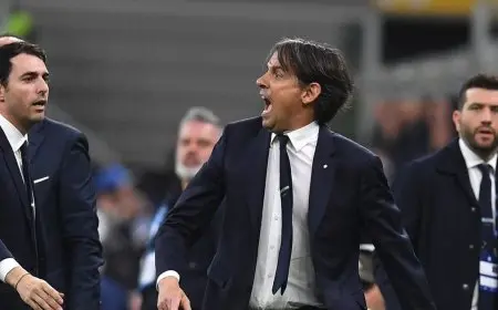 إنزاغي يعتذر عن طرده في مباراة إنتر: الأدرينالين يفسد الأمور