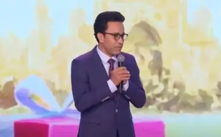 احتفالية العيد.. سامح حسين: مش لازم ناخد كل الأعياد إجازات.. إحنا ورانا شغل كتير أوي