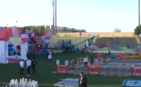 الرئيس السيسي يحتفل بالعيد مع أبناء الشهداء ويوزع عليهم الهدايا