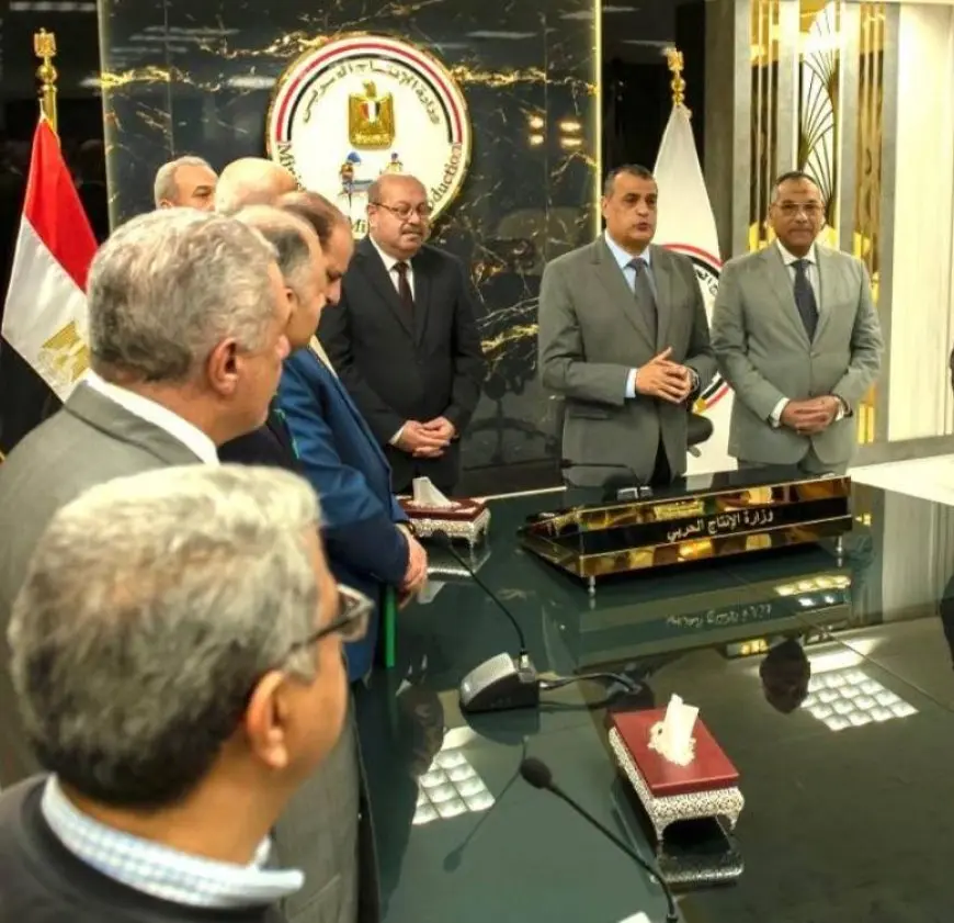 وزير الإنتاج الحربي: الصناعة هي الداعم الأهم للاقتصاد ونتطلع لتحقيق المزيد من الإنجازات