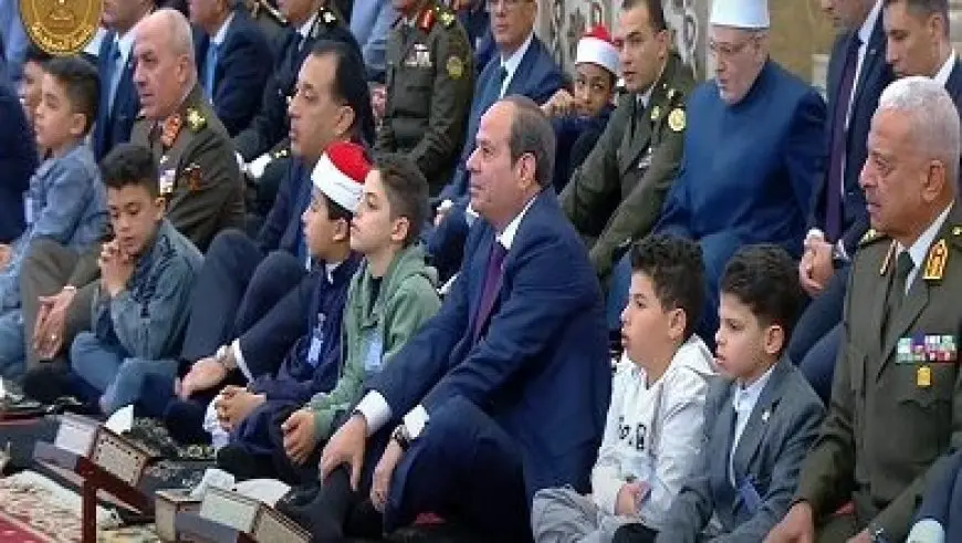 وزير الأوقاف يؤدي صلاة عيد الفطر بمسجد المشير بالقاهرة.. والخطيب يؤكد رفض الدولة لتهجير الفلسطينيين