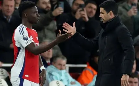 أرتيتا يصف احتفال ساكا بـ”الاستثنائي”.. ويكشف موقف المصابين