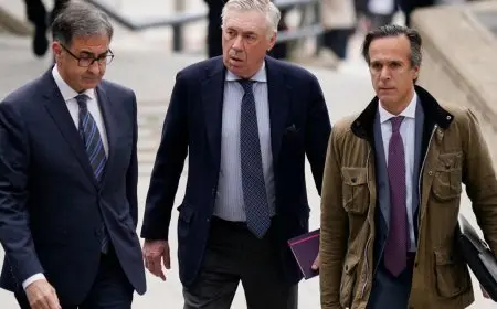 ماذا قال أنشيلوتي للمحكمة بعد اتهامه بالتهرب الضريبي؟