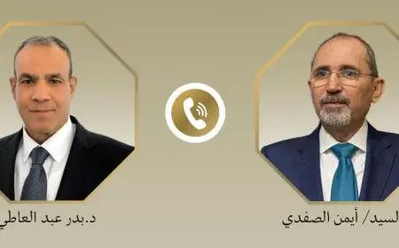 وزيرا خارجية مصر والأردن يناقشان تطورات الأوضاع في غزة والضفة الغربية