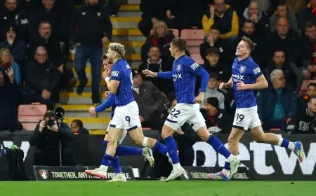 فوز مفاجئ لإيبسويتش تاون المهدد بالهبوط على بورنموث