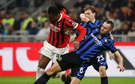 التعادل يحسم الديربي بين ميلان وإنتر في كأس إيطاليا